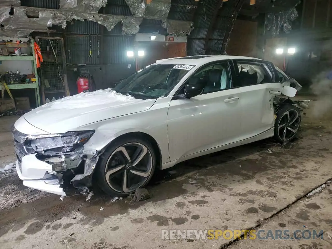1 fotografías del automóvil dañado 1HGCV2F31NA019381 HONDA ACCORD 2022