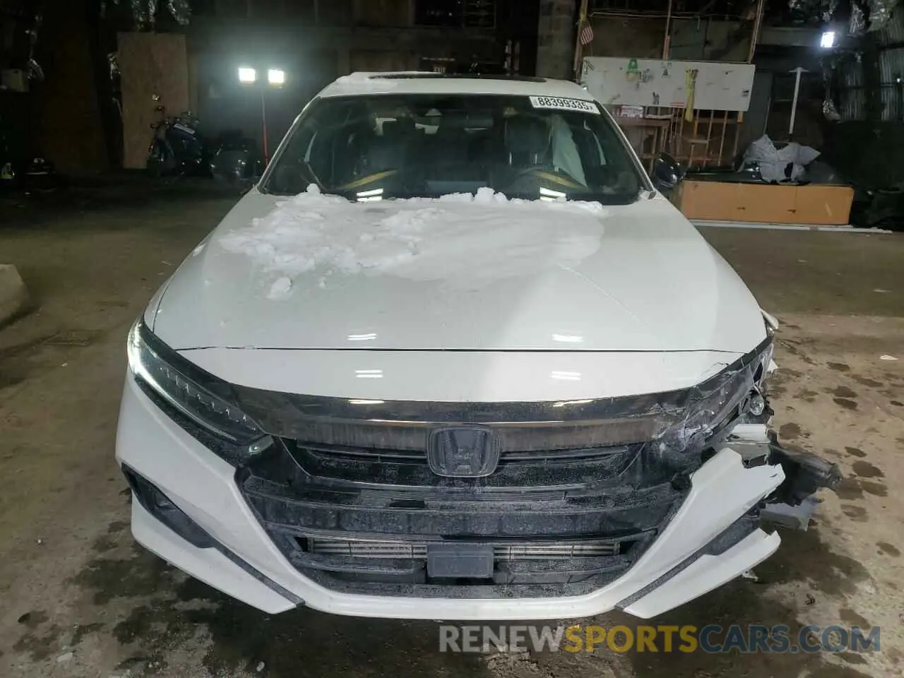 5 fotografías del automóvil dañado 1HGCV2F31NA019381 HONDA ACCORD 2022