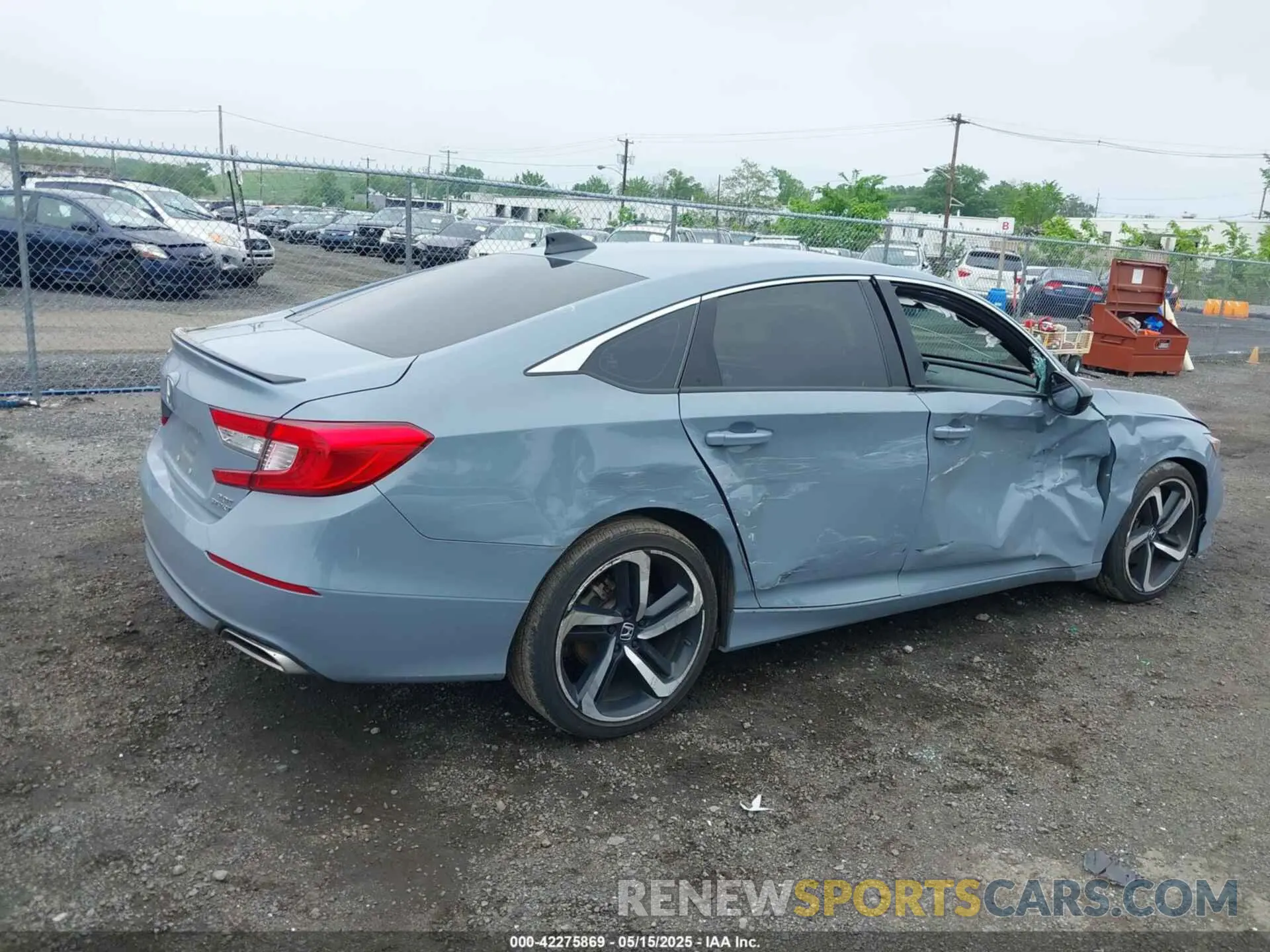4 fotografías del automóvil dañado 1HGCV2F31NA024743 HONDA ACCORD 2022