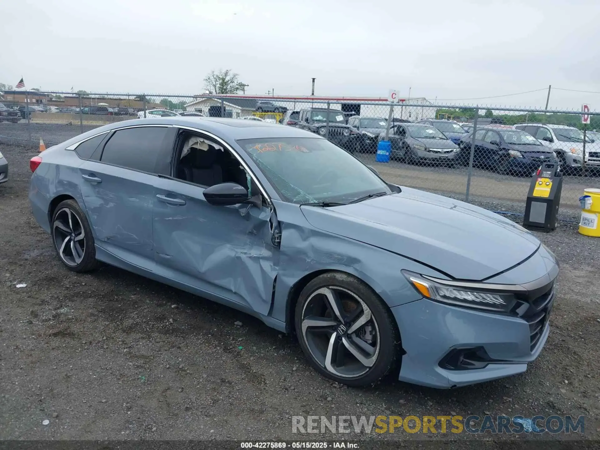 6 fotografías del automóvil dañado 1HGCV2F31NA024743 HONDA ACCORD 2022