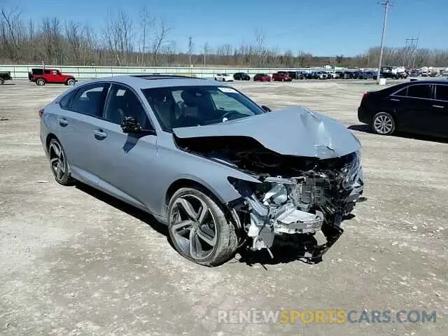 14 fotografías del automóvil dañado 1HGCV2F31NA024872 HONDA ACCORD 2022