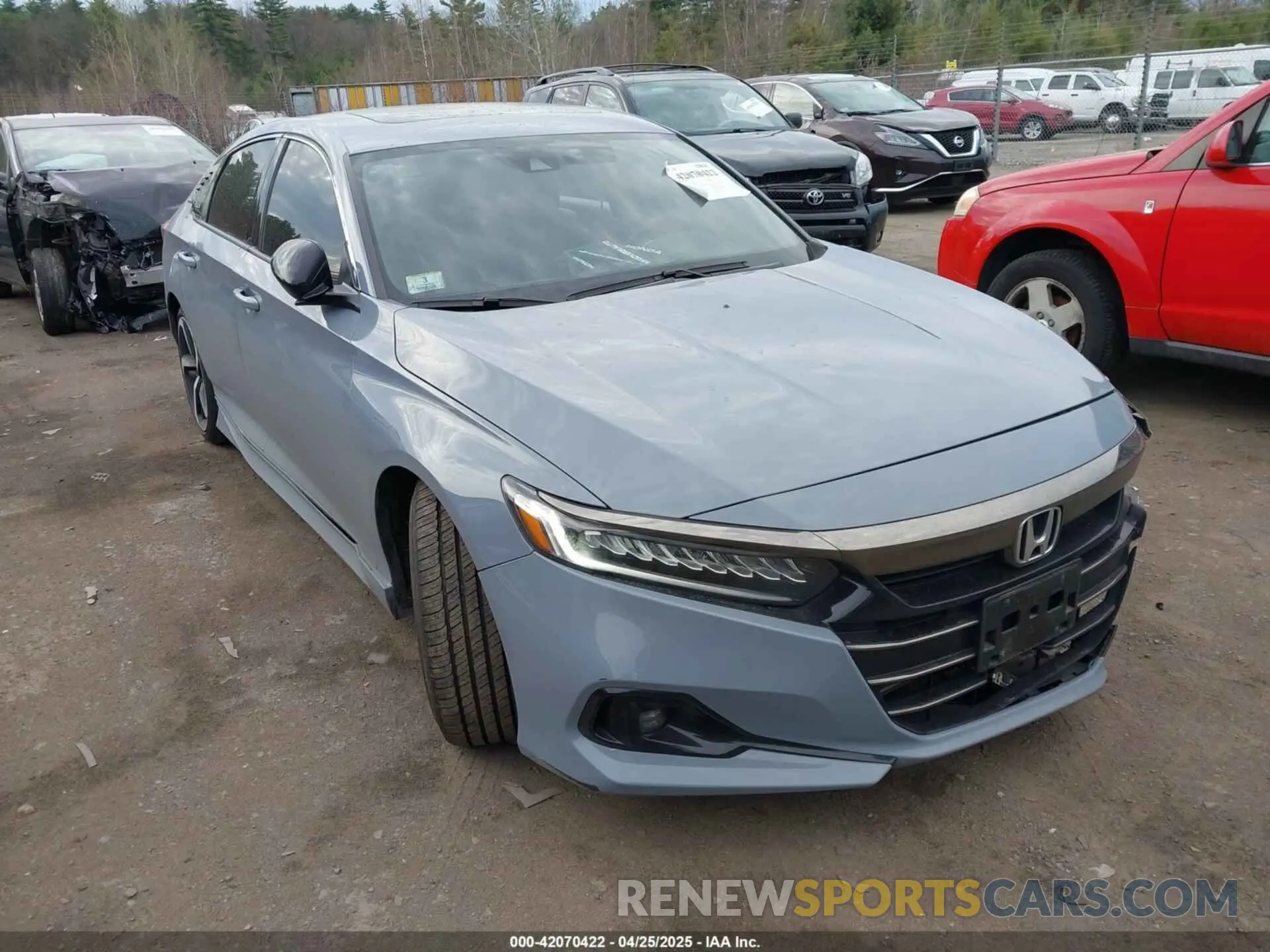 1 fotografías del automóvil dañado 1HGCV2F32NA006915 HONDA ACCORD 2022