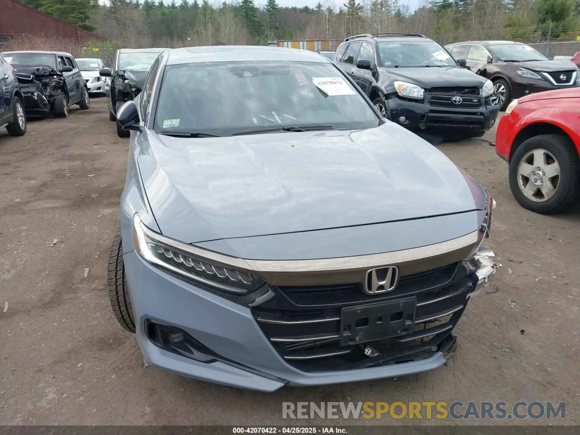 12 fotografías del automóvil dañado 1HGCV2F32NA006915 HONDA ACCORD 2022