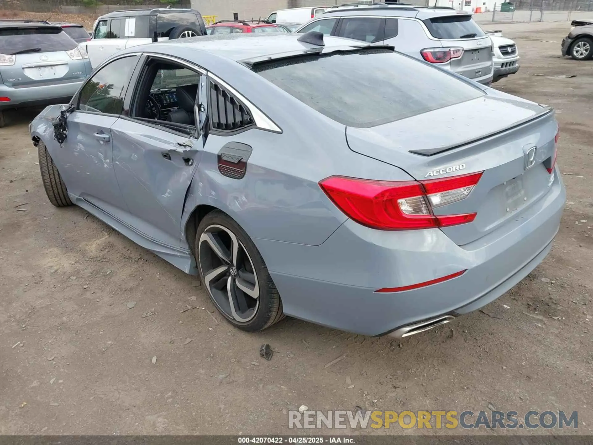 3 fotografías del automóvil dañado 1HGCV2F32NA006915 HONDA ACCORD 2022