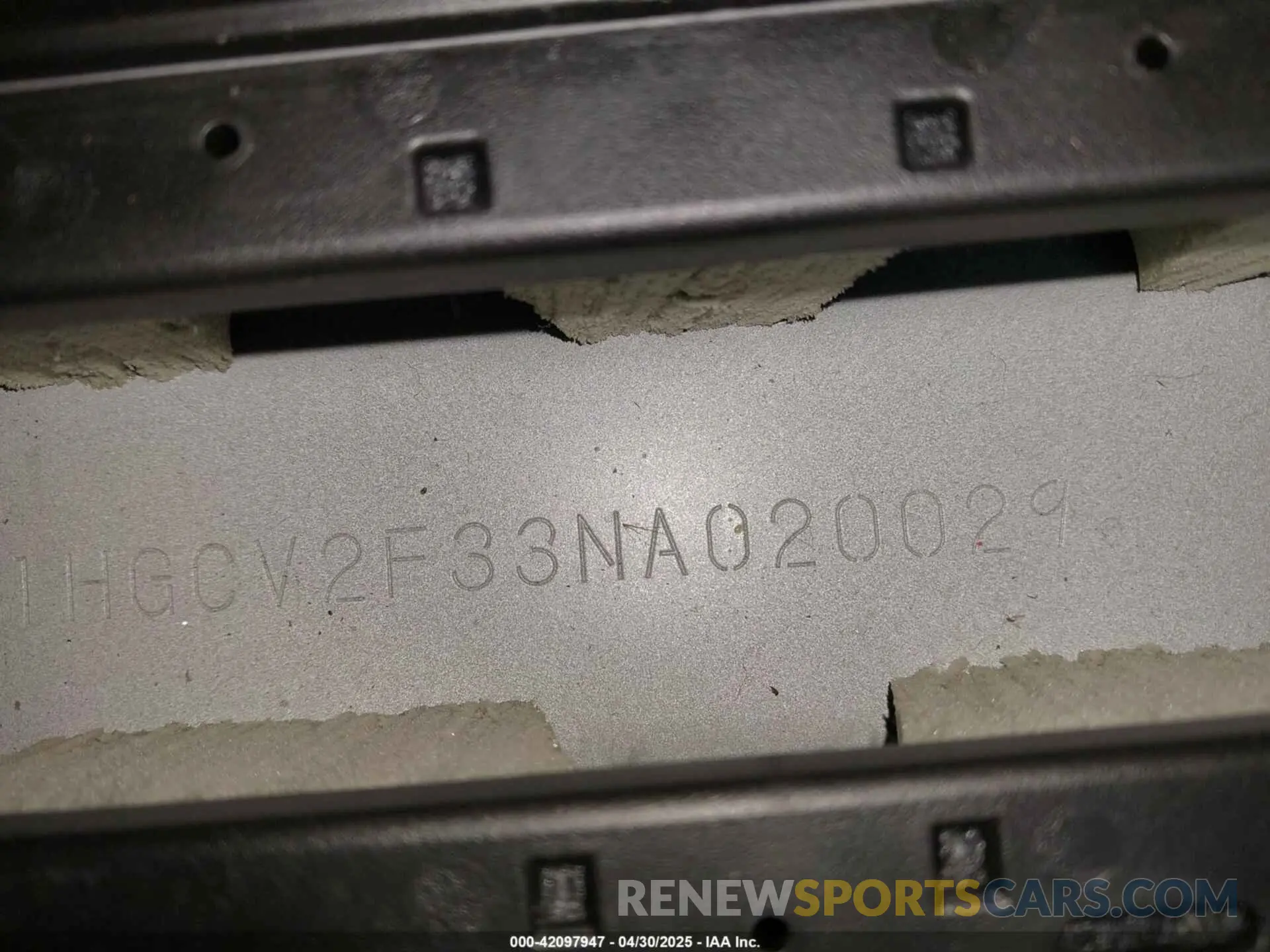 9 fotografías del automóvil dañado 1HGCV2F33NA020029 HONDA ACCORD 2022
