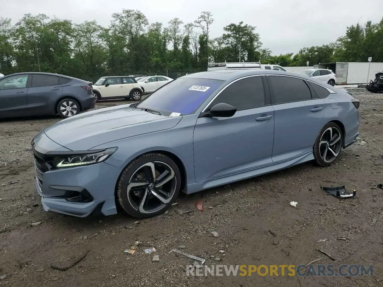 1 fotografías del automóvil dañado 1HGCV2F33NA020497 HONDA ACCORD 2022