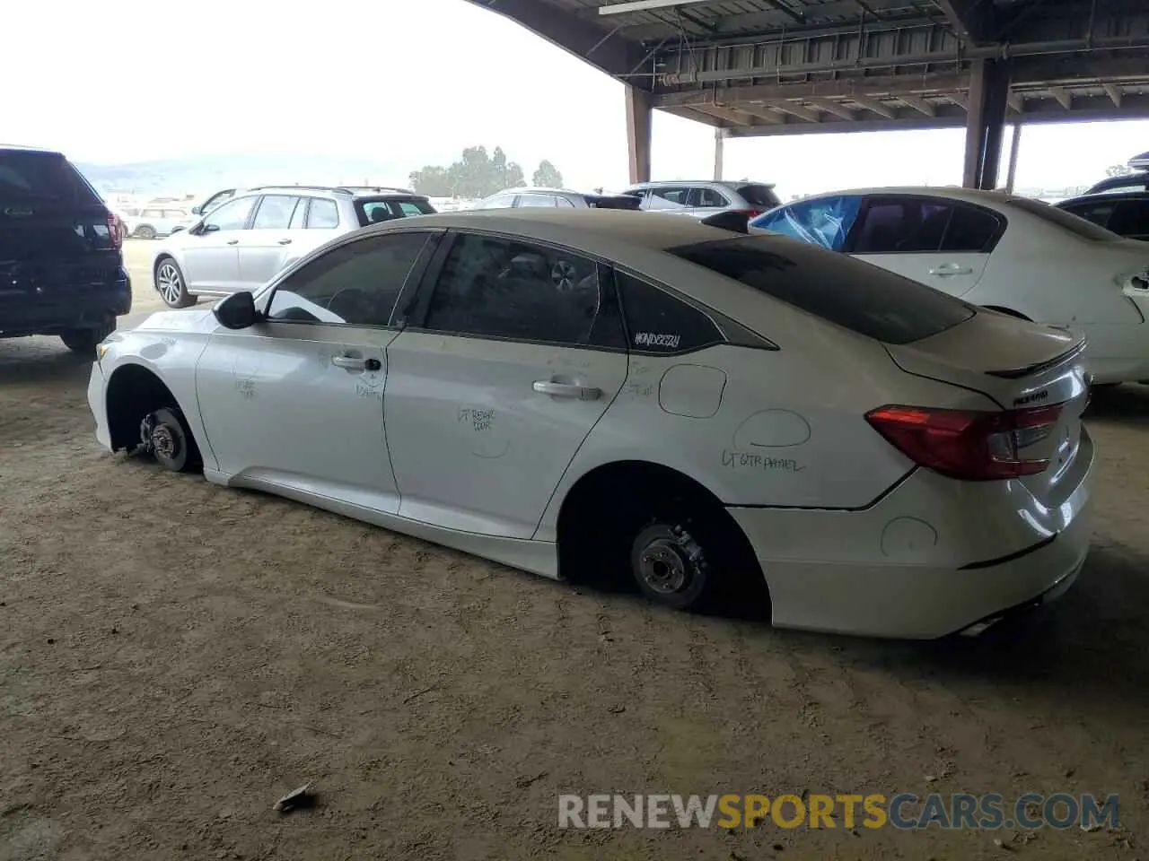 2 fotografías del automóvil dañado 1HGCV2F34NA012232 HONDA ACCORD 2022
