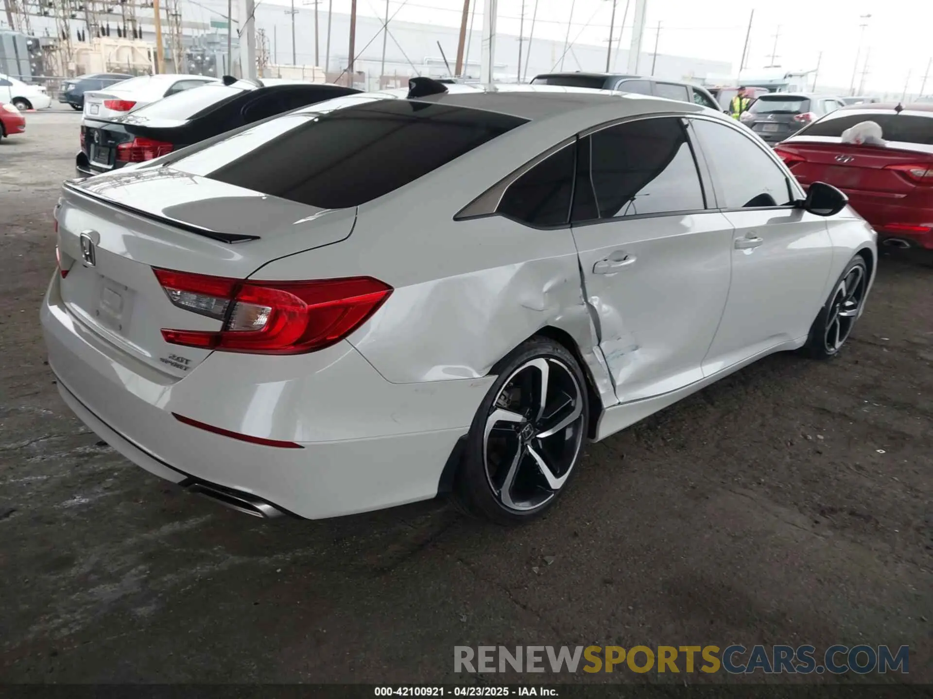 4 fotografías del automóvil dañado 1HGCV2F34NA024414 HONDA ACCORD 2022