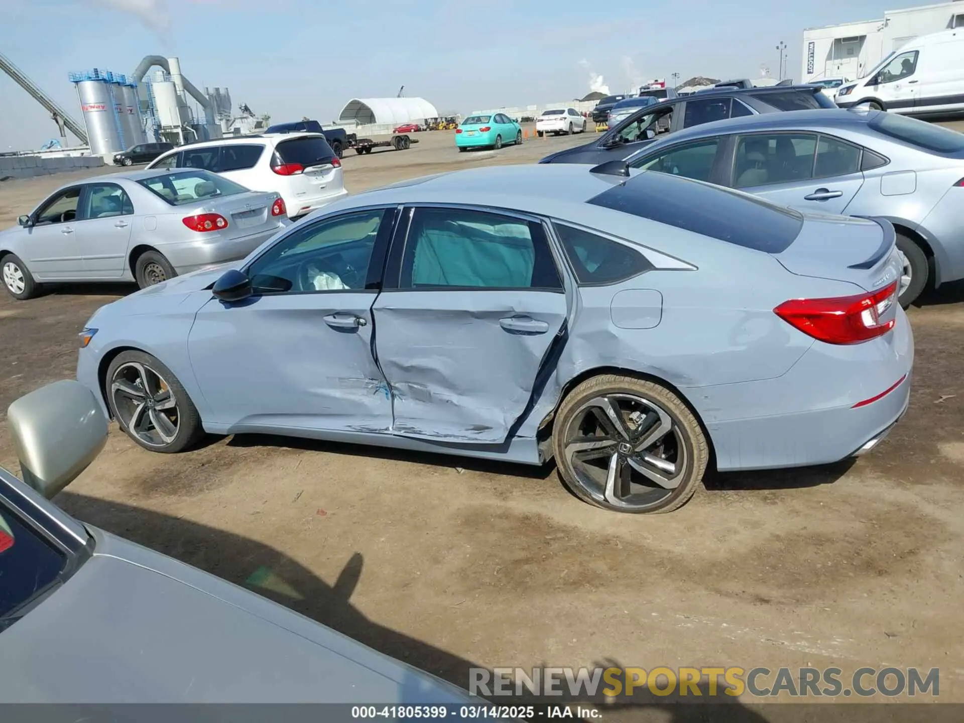 14 fotografías del automóvil dañado 1HGCV2F34NA024865 HONDA ACCORD 2022