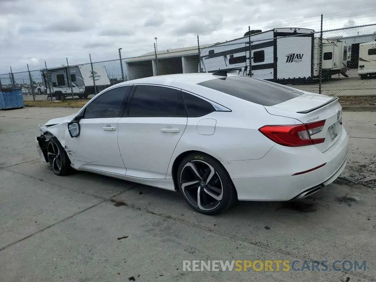 2 fotografías del automóvil dañado 1HGCV2F35NA001563 HONDA ACCORD 2022