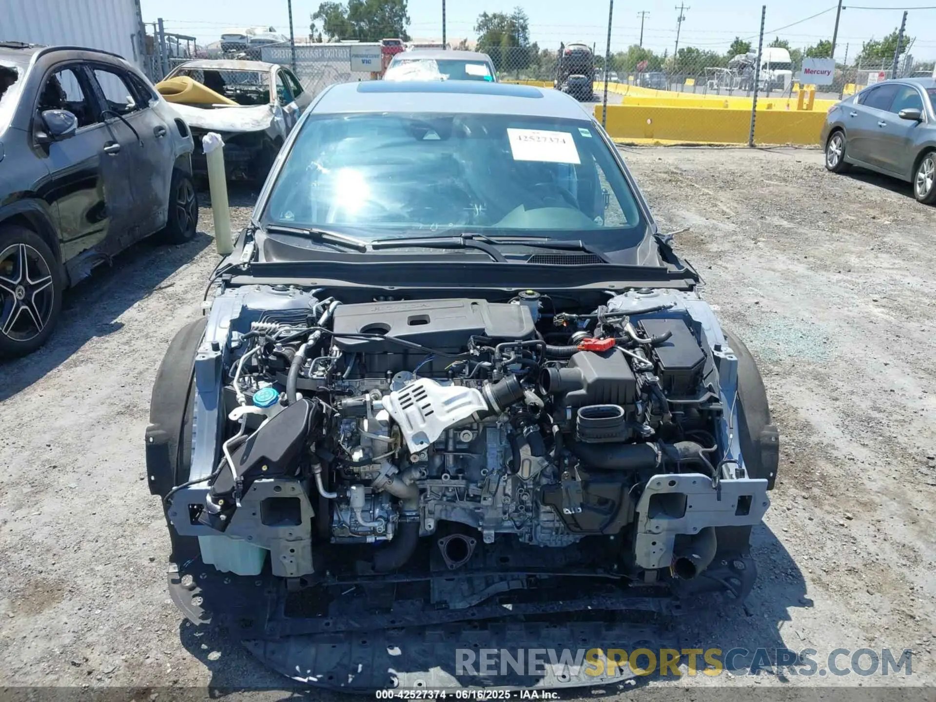 11 fotografías del automóvil dañado 1HGCV2F35NA001921 HONDA ACCORD 2022