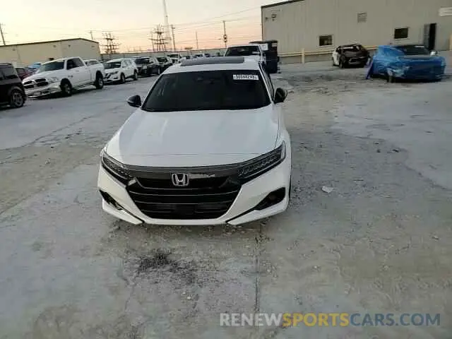 11 fotografías del automóvil dañado 1HGCV2F35NA013468 HONDA ACCORD 2022