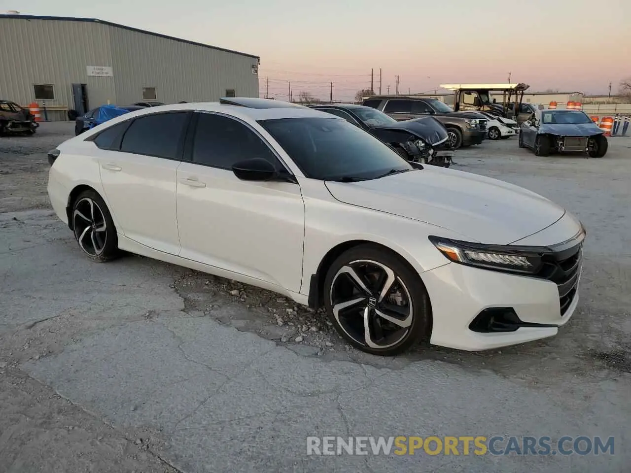 4 fotografías del automóvil dañado 1HGCV2F35NA013468 HONDA ACCORD 2022