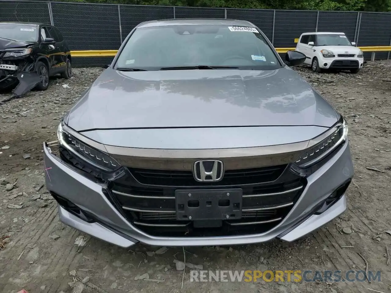 5 fotografías del automóvil dañado 1HGCV2F35NA013891 HONDA ACCORD 2022