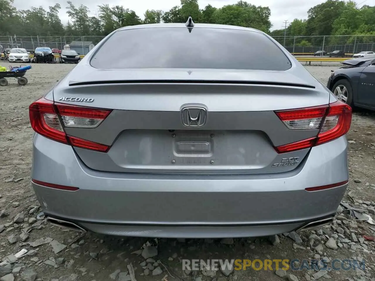 6 fotografías del automóvil dañado 1HGCV2F35NA013891 HONDA ACCORD 2022