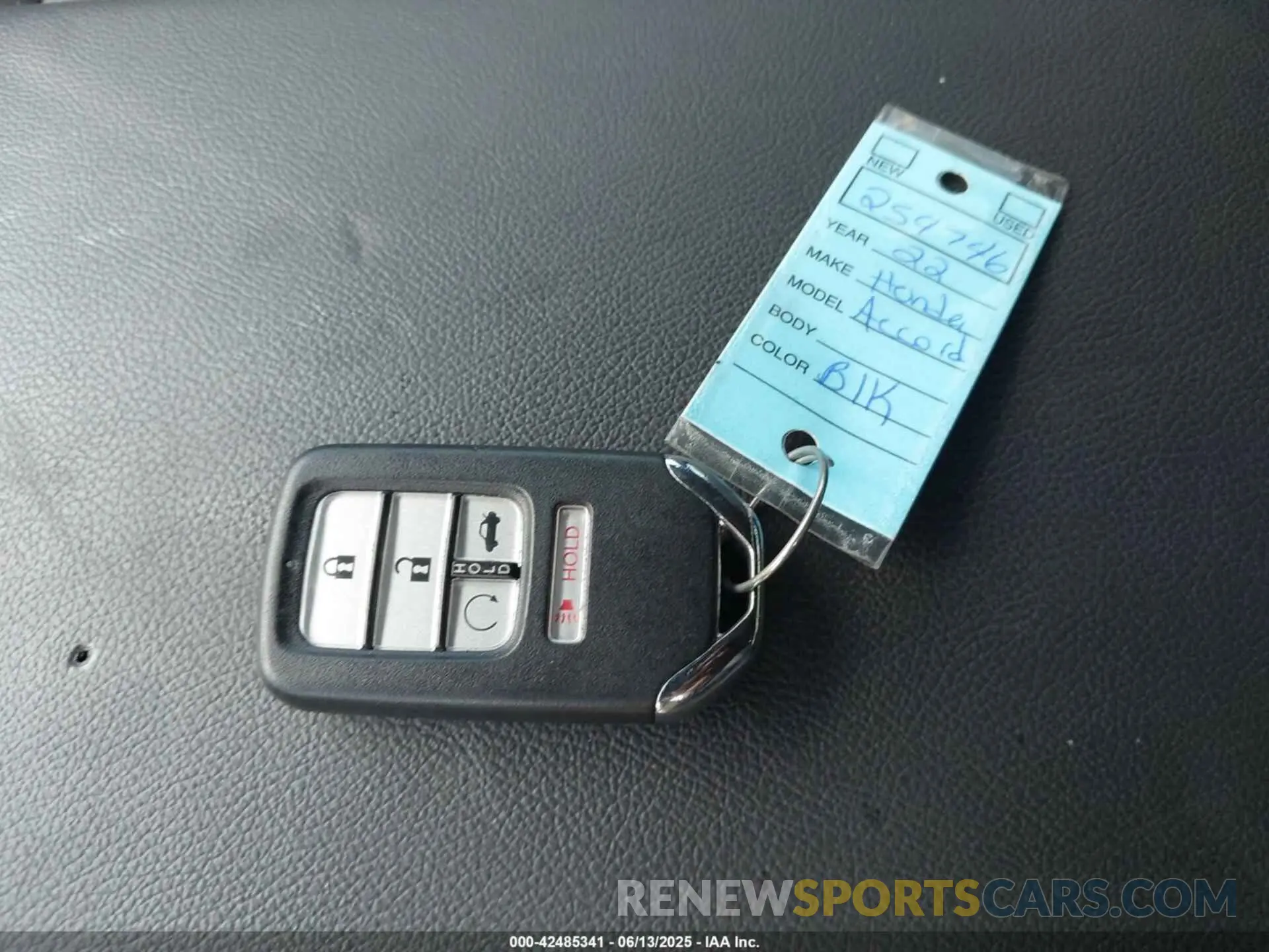 11 fotografías del automóvil dañado 1HGCV2F35NA014703 HONDA ACCORD 2022