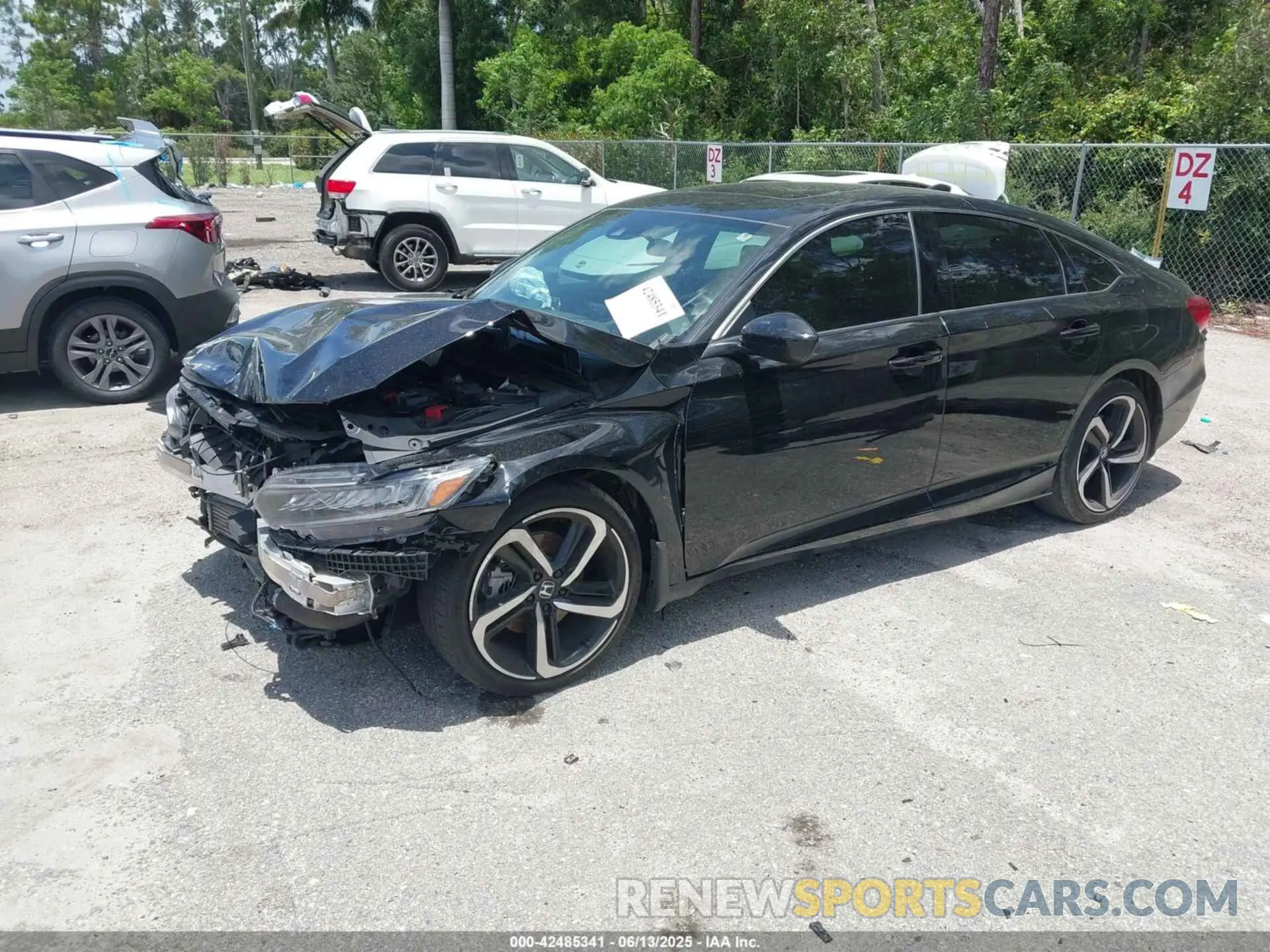 2 fotografías del automóvil dañado 1HGCV2F35NA014703 HONDA ACCORD 2022