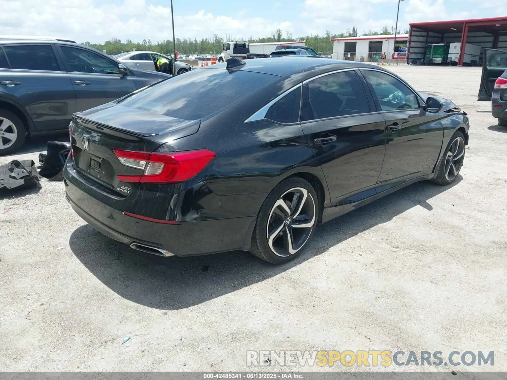 4 fotografías del automóvil dañado 1HGCV2F35NA014703 HONDA ACCORD 2022