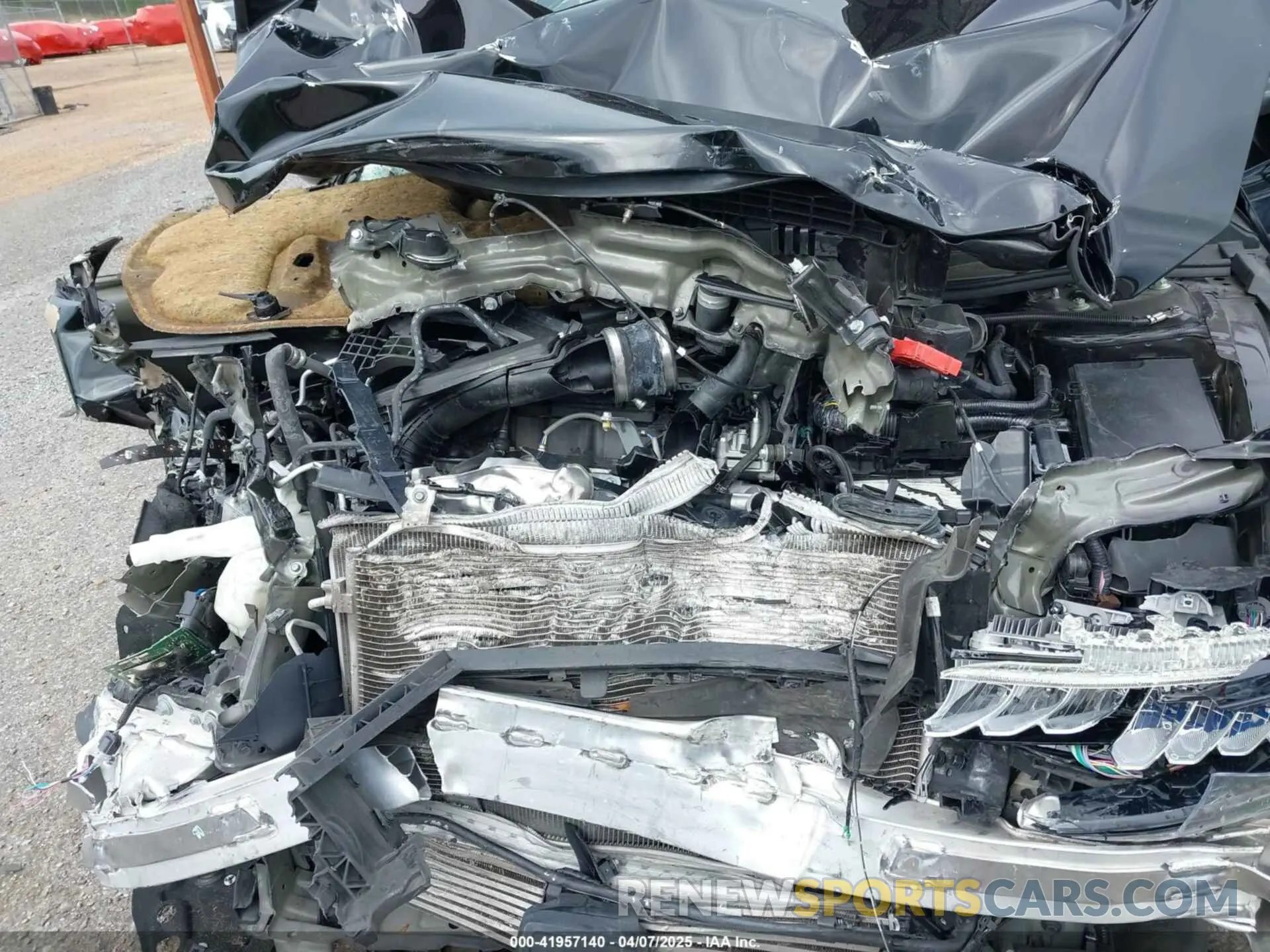 10 fotografías del automóvil dañado 1HGCV2F35NA017391 HONDA ACCORD 2022
