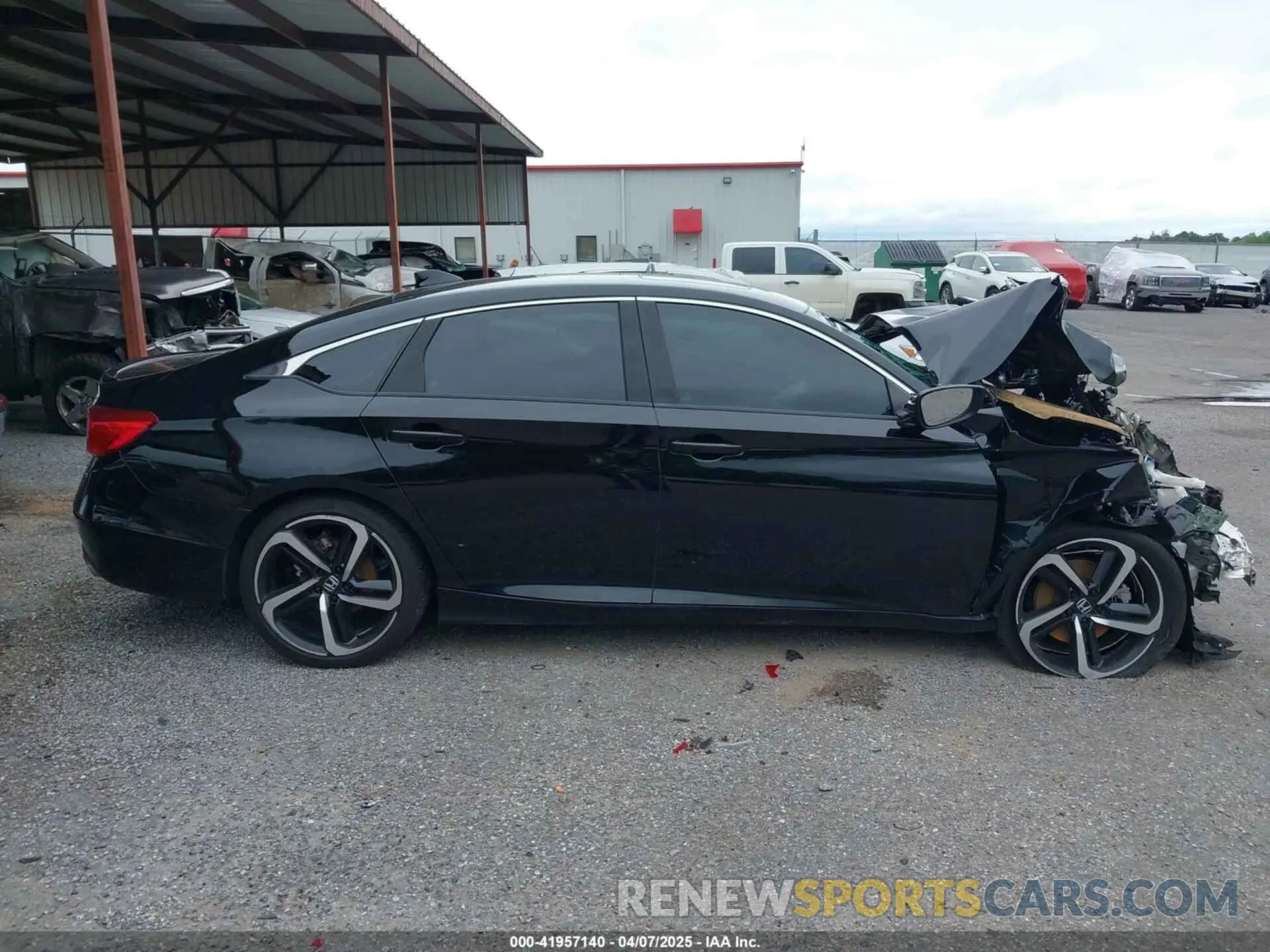 13 fotografías del automóvil dañado 1HGCV2F35NA017391 HONDA ACCORD 2022
