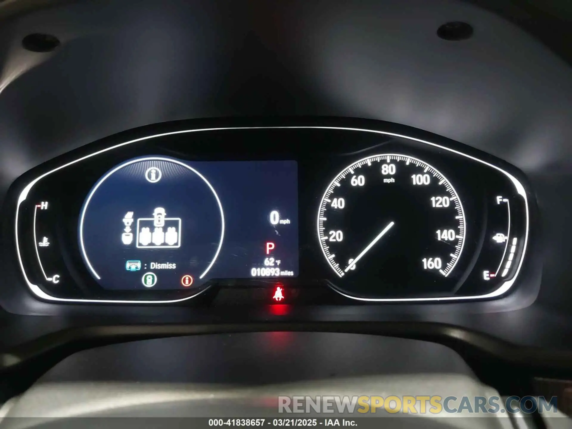 7 fotografías del automóvil dañado 1HGCV2F35NA020131 HONDA ACCORD 2022