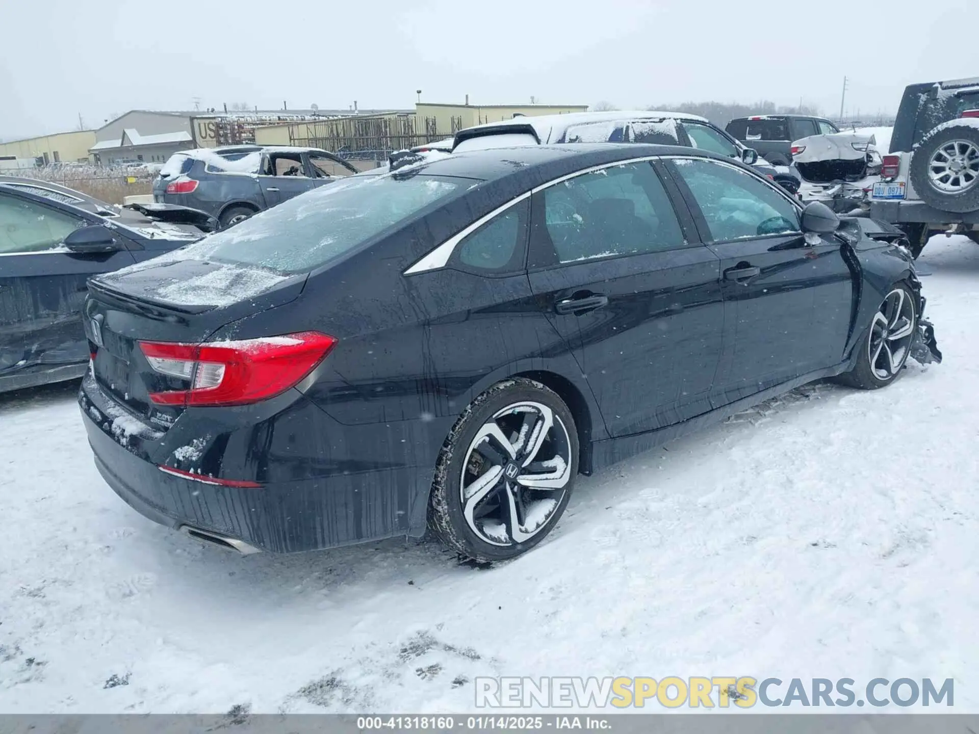 4 fotografías del automóvil dañado 1HGCV2F35NA022428 HONDA ACCORD 2022
