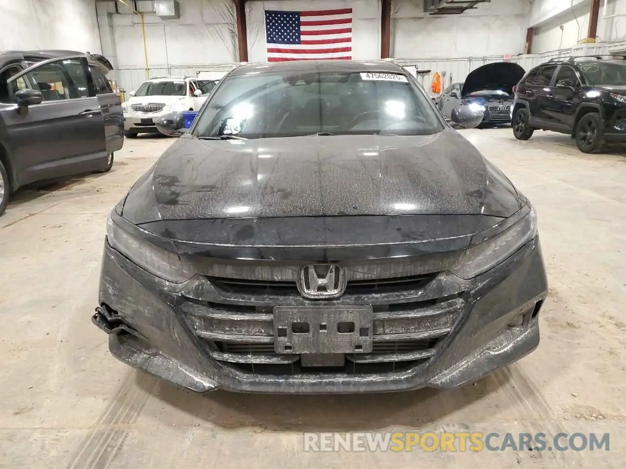5 fotografías del automóvil dañado 1HGCV2F36NA016587 HONDA ACCORD 2022