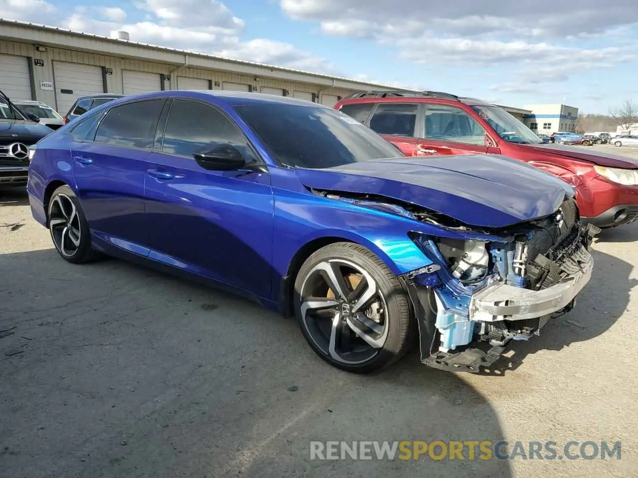 4 fotografías del automóvil dañado 1HGCV2F36NA024317 HONDA ACCORD 2022