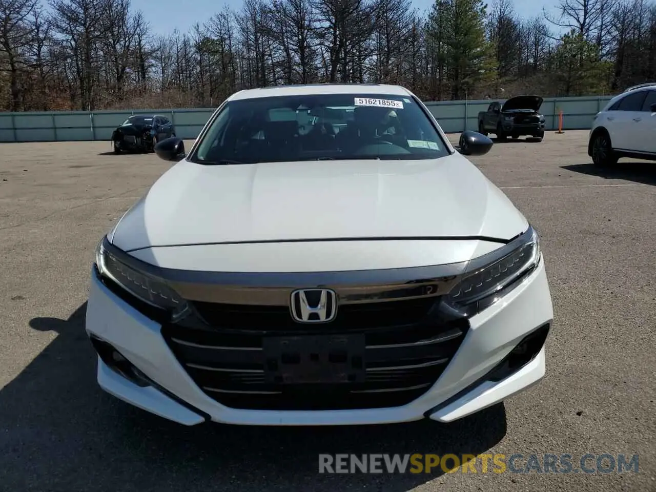 5 fotografías del automóvil dañado 1HGCV2F38NA020821 HONDA ACCORD 2022