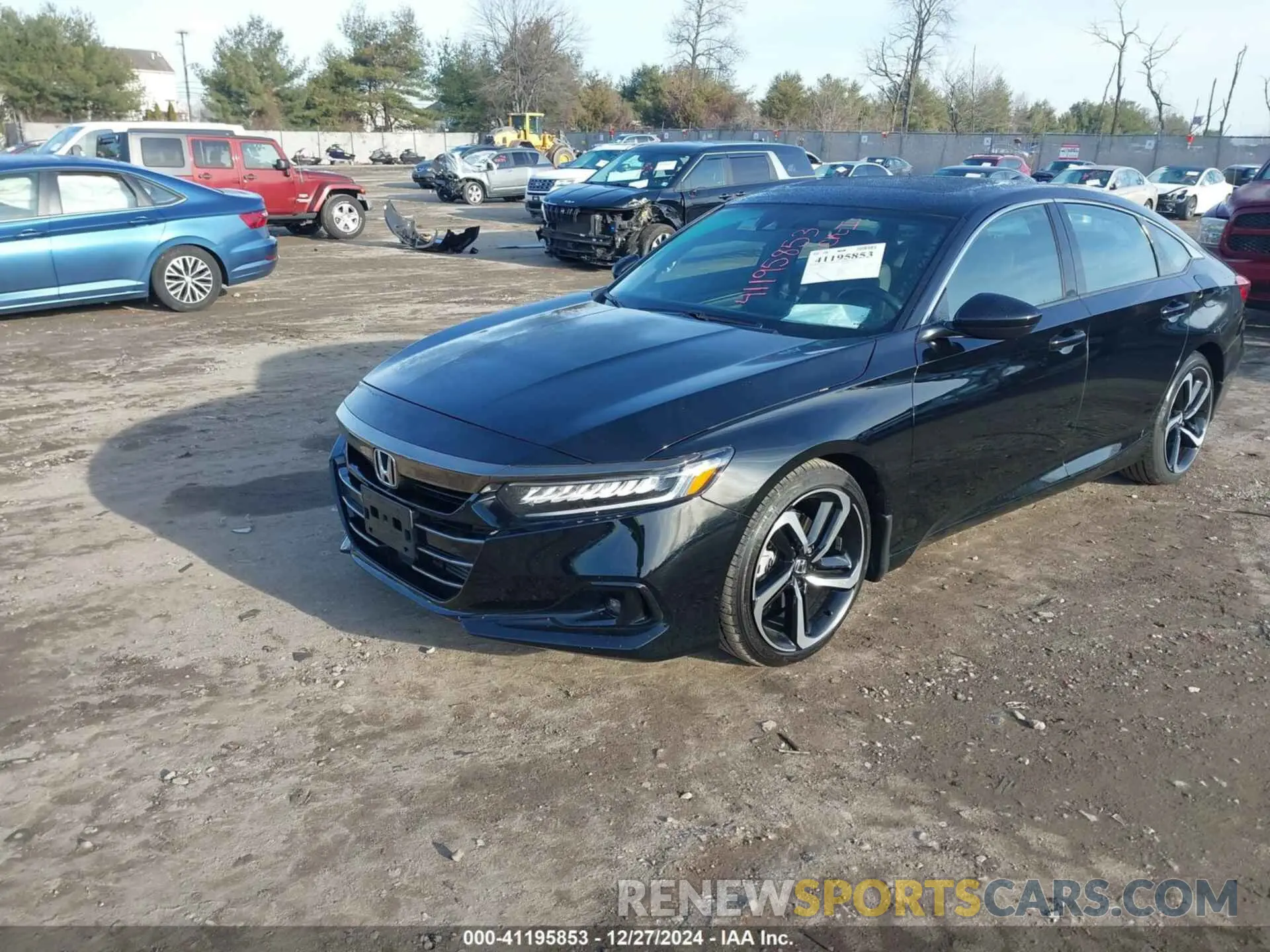 2 fotografías del automóvil dañado 1HGCV2F39NA012369 HONDA ACCORD 2022