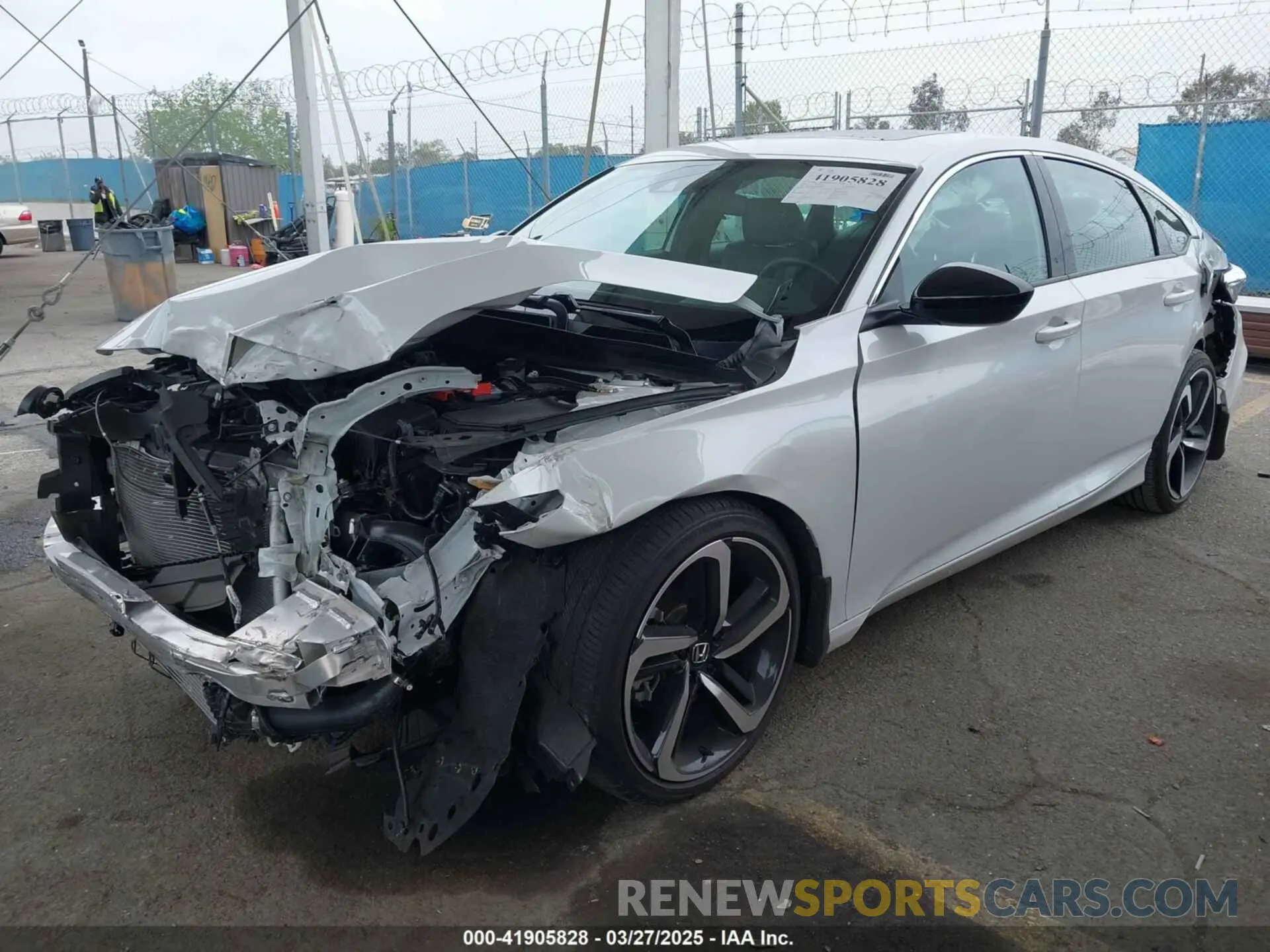 2 fotografías del automóvil dañado 1HGCV2F3XNA020741 HONDA ACCORD 2022