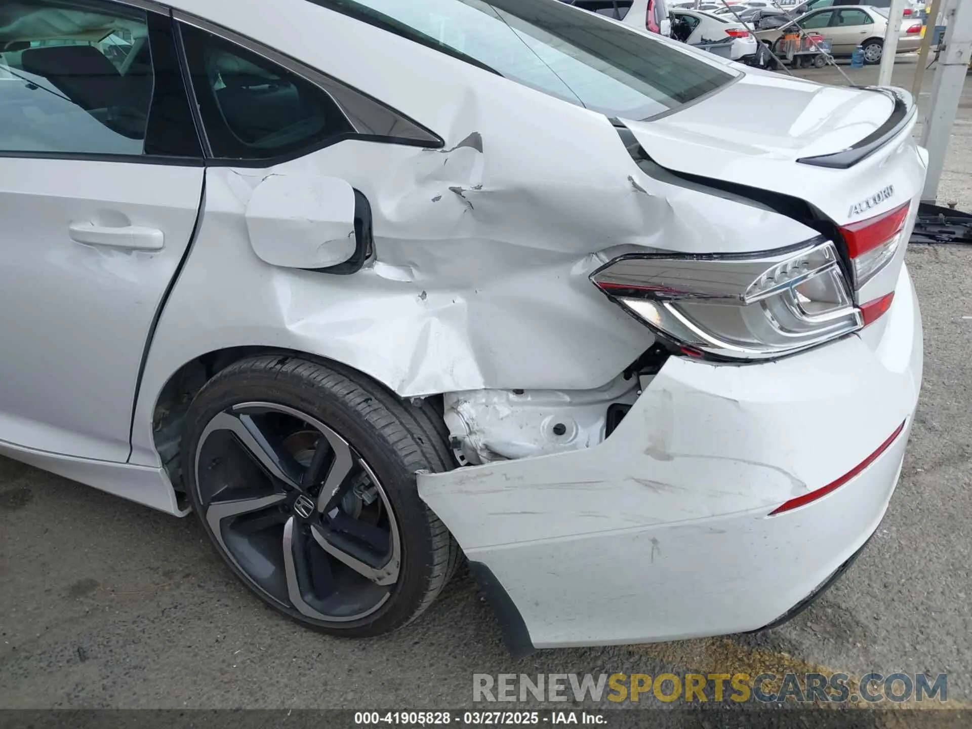 22 fotografías del automóvil dañado 1HGCV2F3XNA020741 HONDA ACCORD 2022