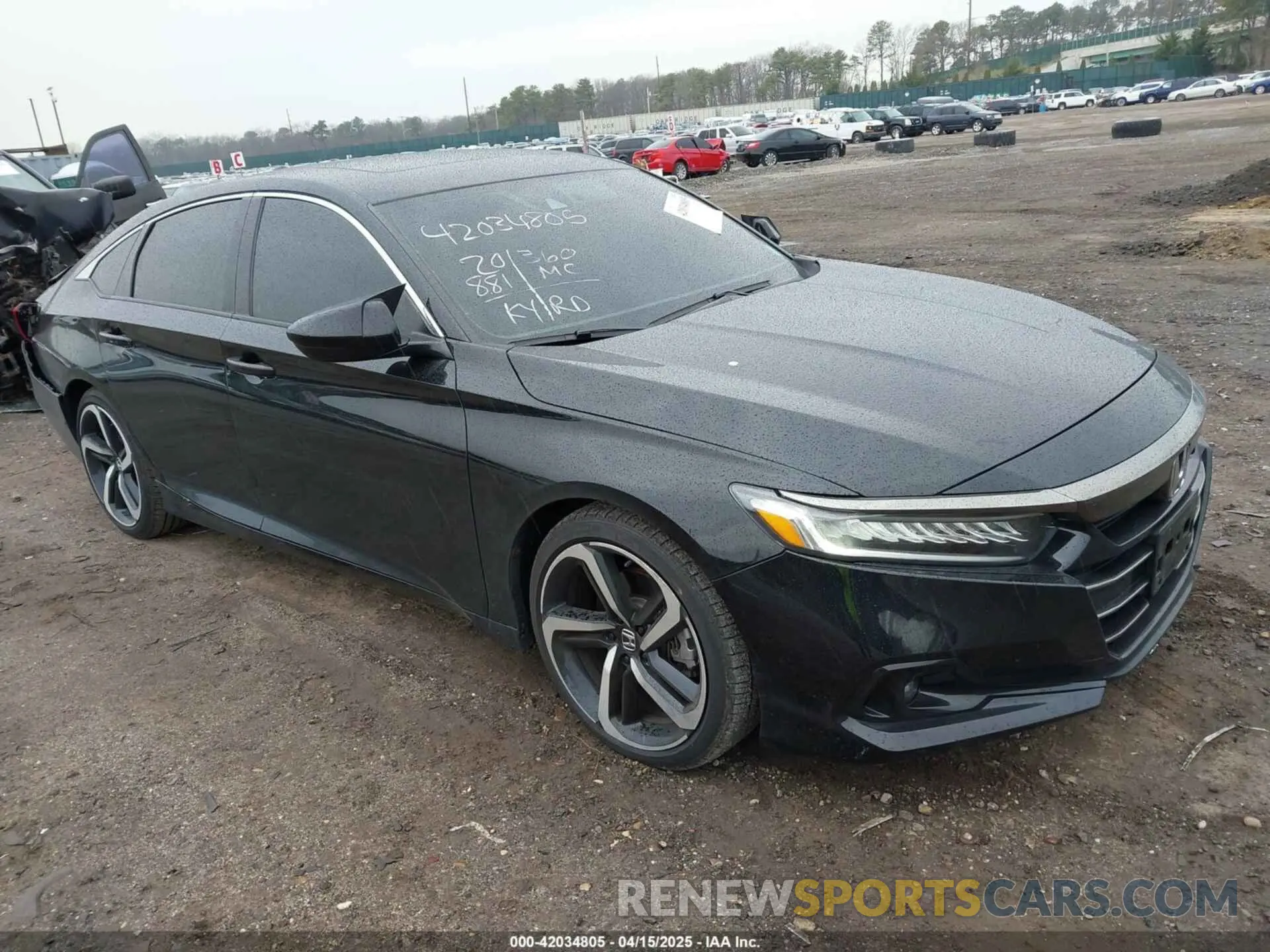 1 fotografías del automóvil dañado 1HGCV2F3XNA023820 HONDA ACCORD 2022