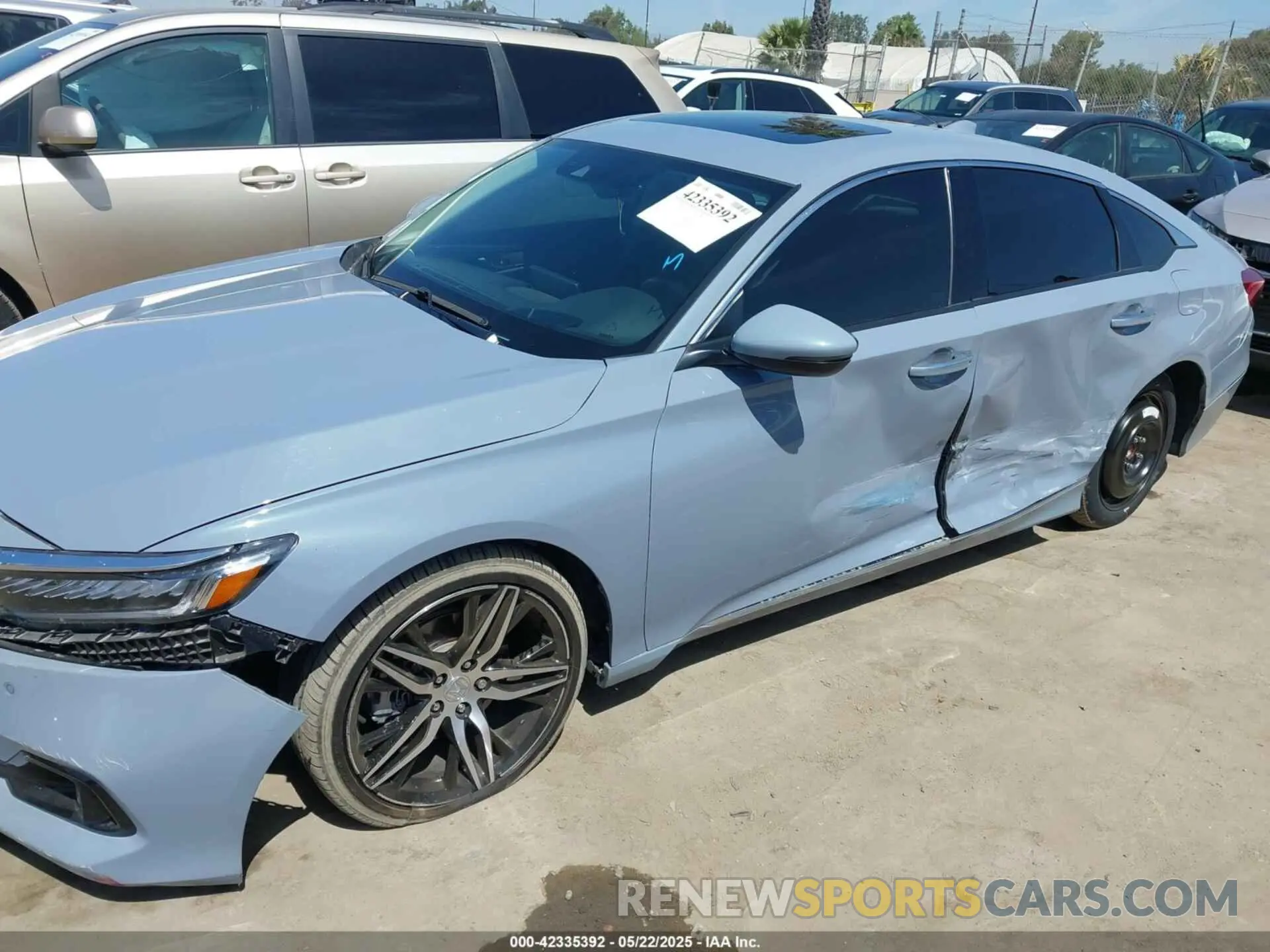 6 fotografías del automóvil dañado 1HGCV2F95NA008324 HONDA ACCORD 2022