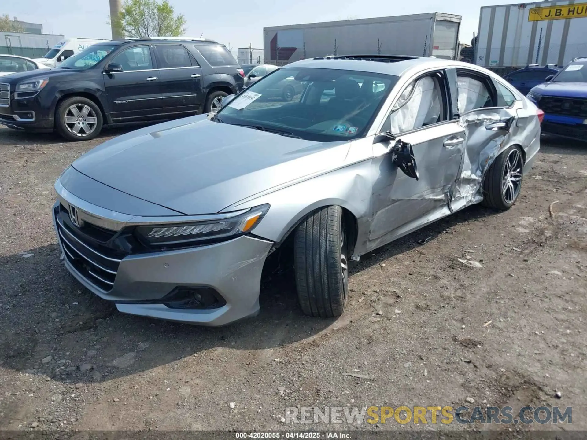 2 fotografías del automóvil dañado 1HGCV2F95NA013734 HONDA ACCORD 2022