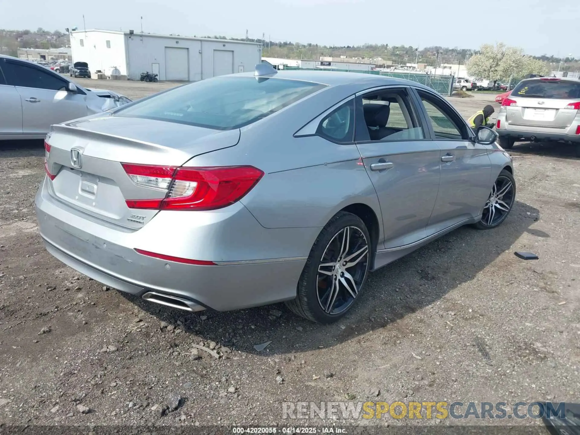 4 fotografías del automóvil dañado 1HGCV2F95NA013734 HONDA ACCORD 2022