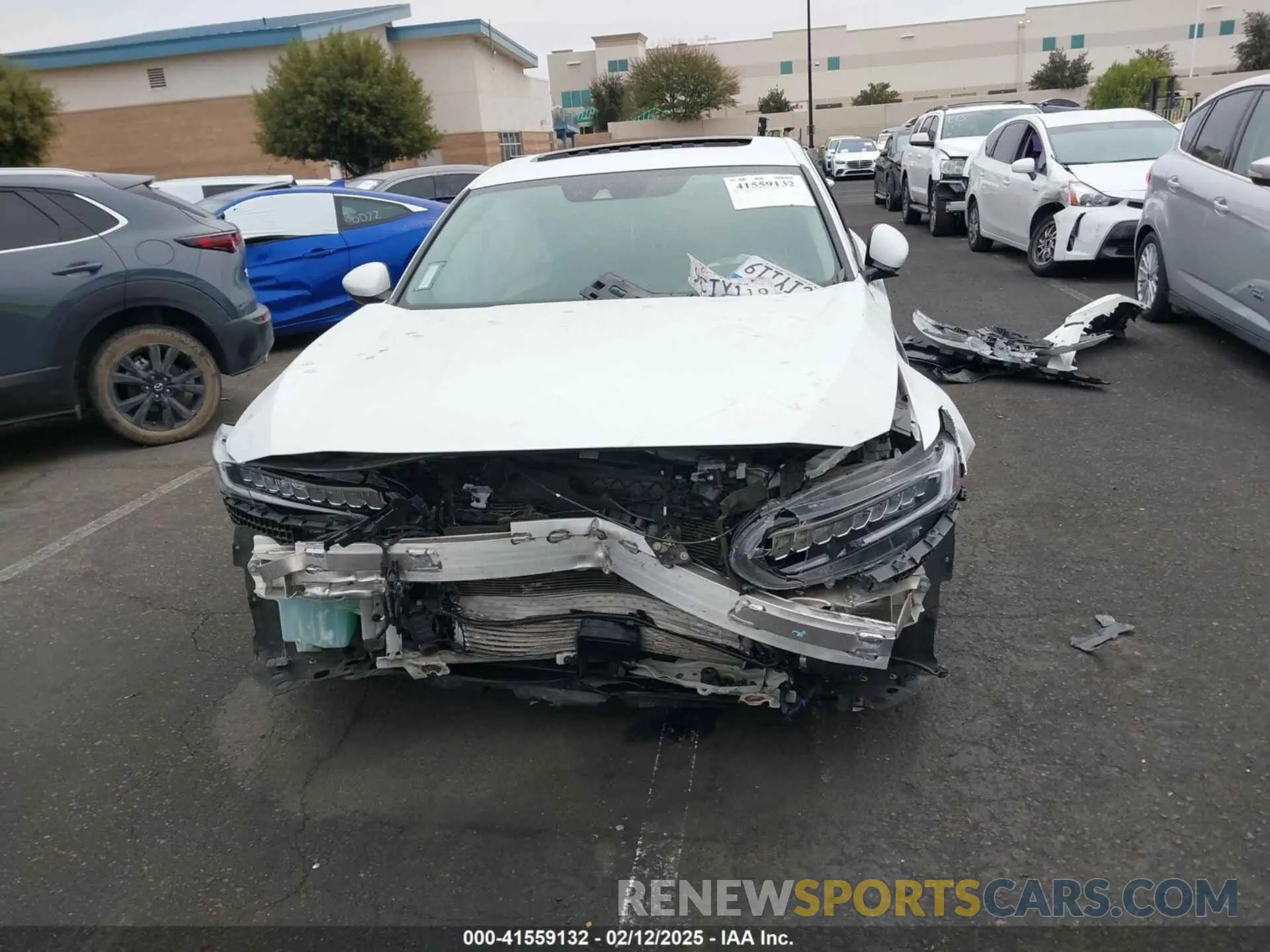 13 fotografías del automóvil dañado 1HGCV2F95NA014639 HONDA ACCORD 2022