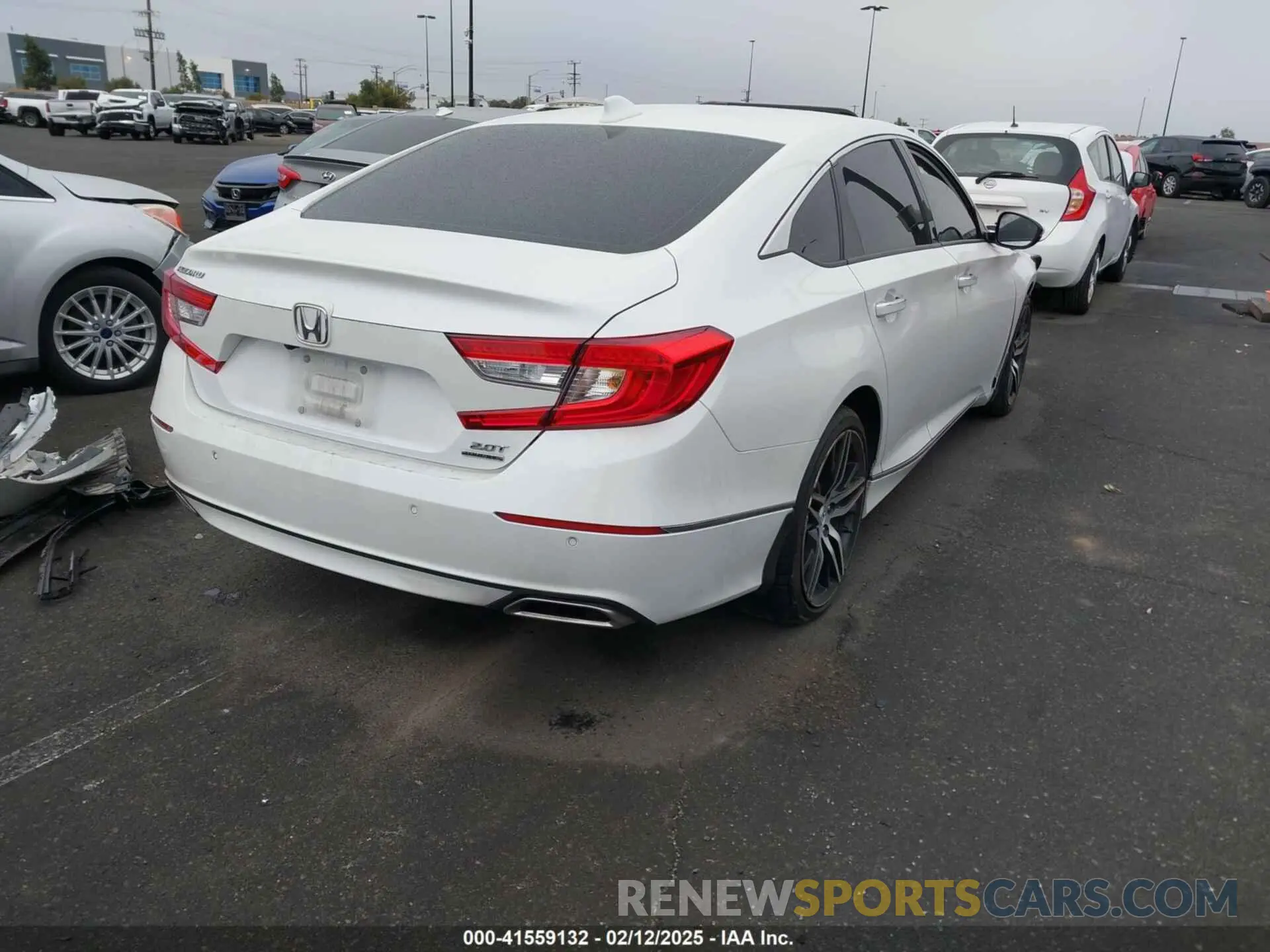 4 fotografías del automóvil dañado 1HGCV2F95NA014639 HONDA ACCORD 2022