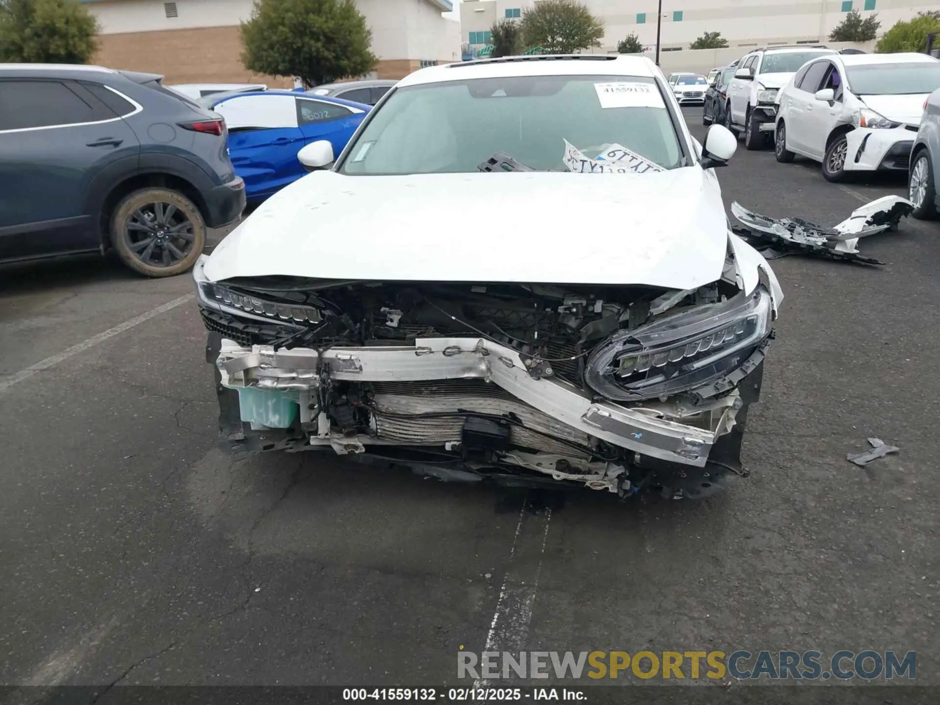 6 fotografías del automóvil dañado 1HGCV2F95NA014639 HONDA ACCORD 2022