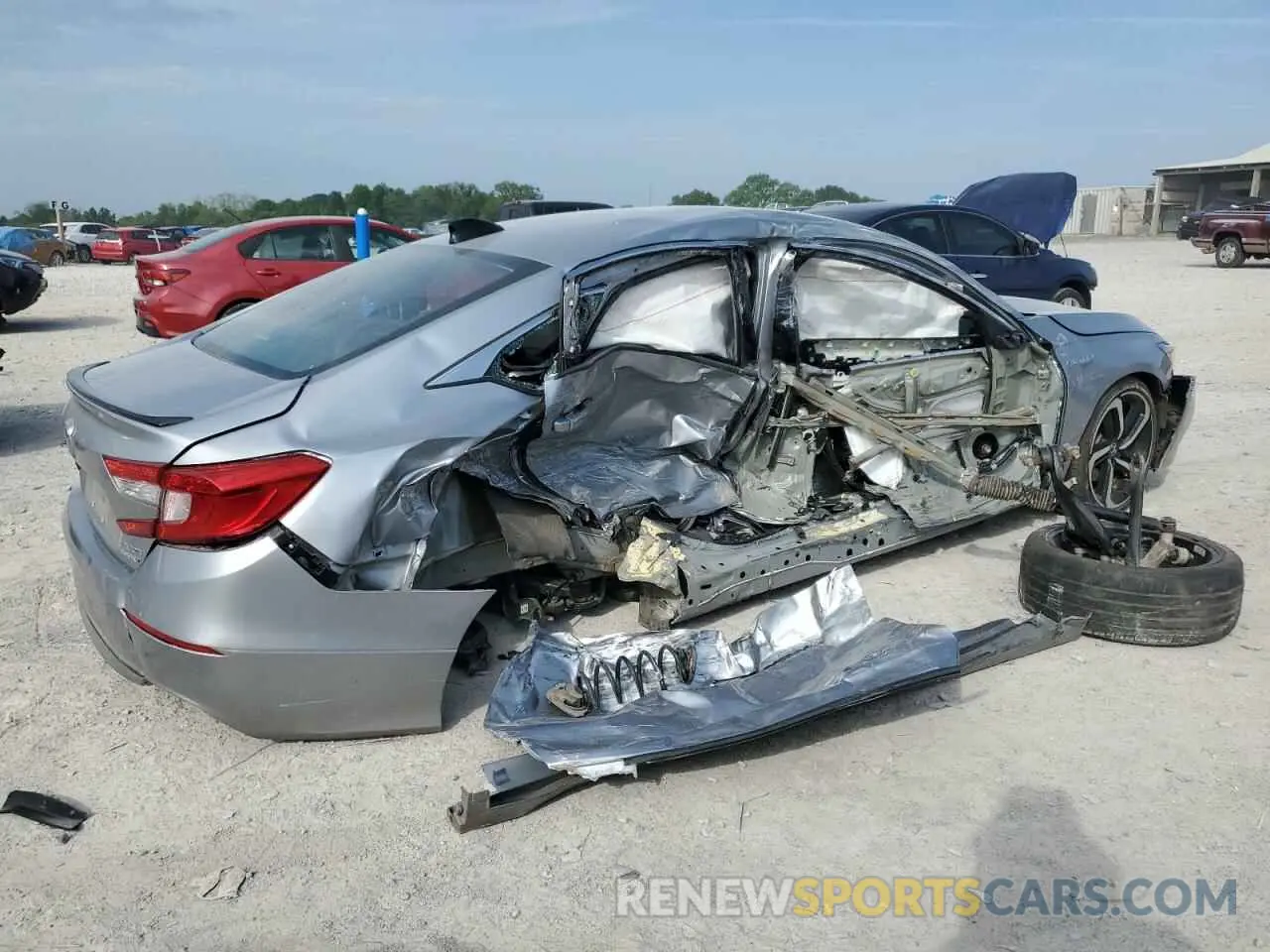 3 fotografías del automóvil dañado 1HGCV3F20NA014637 HONDA ACCORD 2022