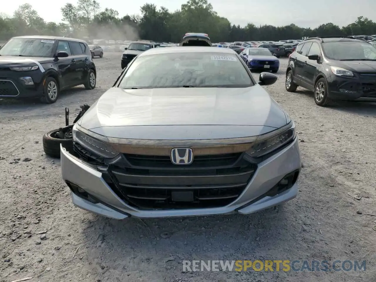 5 fotografías del automóvil dañado 1HGCV3F20NA014637 HONDA ACCORD 2022