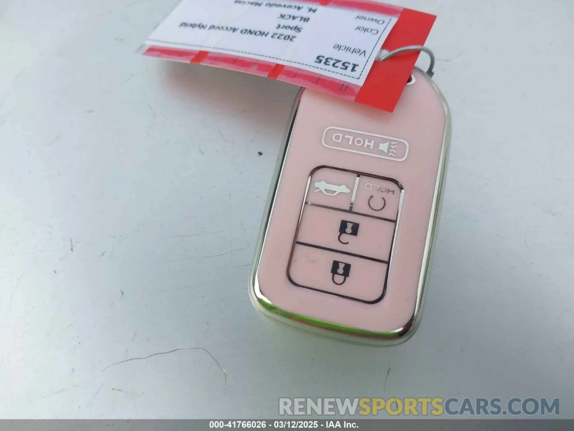 11 fotografías del automóvil dañado 1HGCV3F20NA034984 HONDA ACCORD 2022
