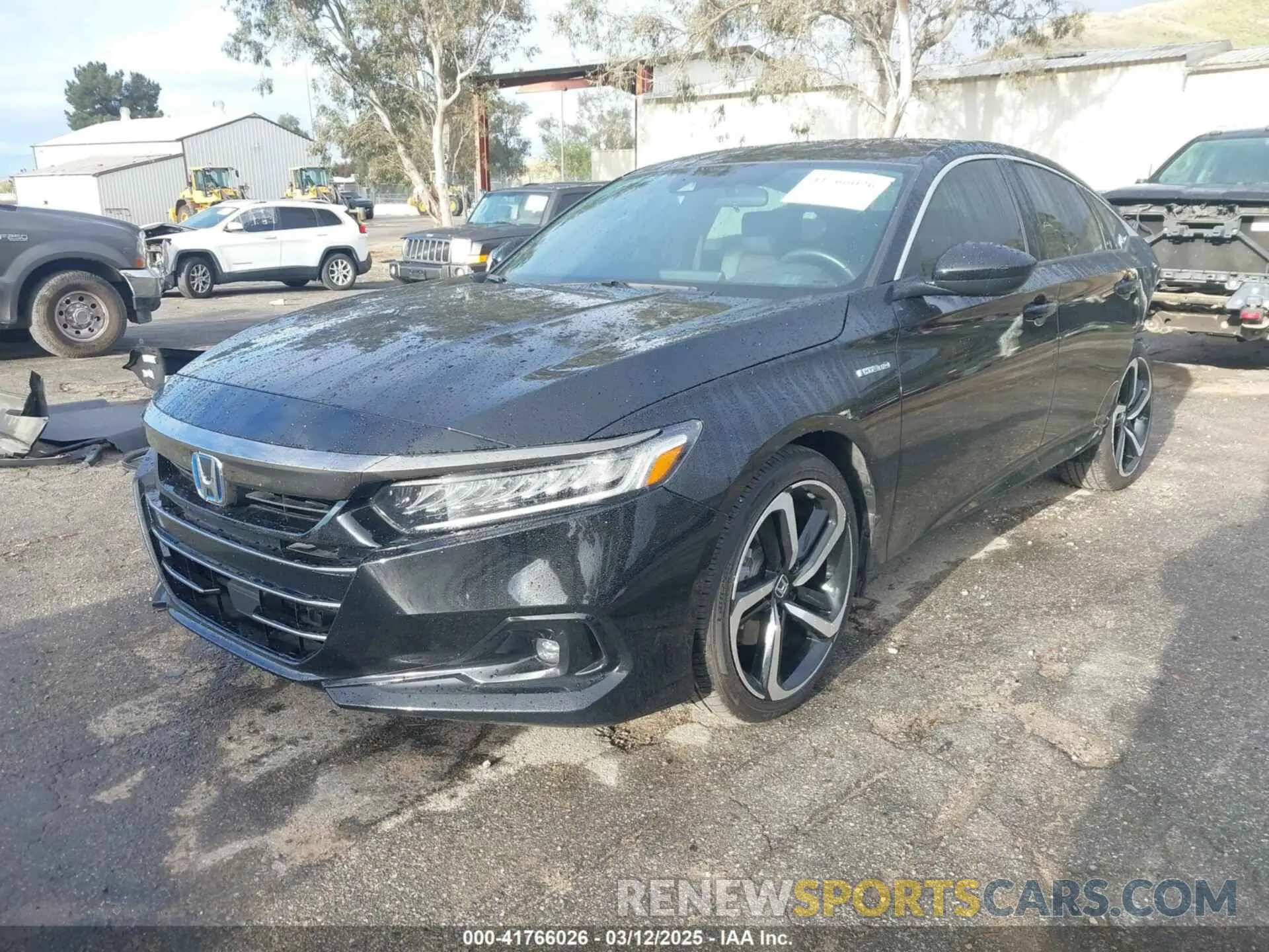 2 fotografías del automóvil dañado 1HGCV3F20NA034984 HONDA ACCORD 2022
