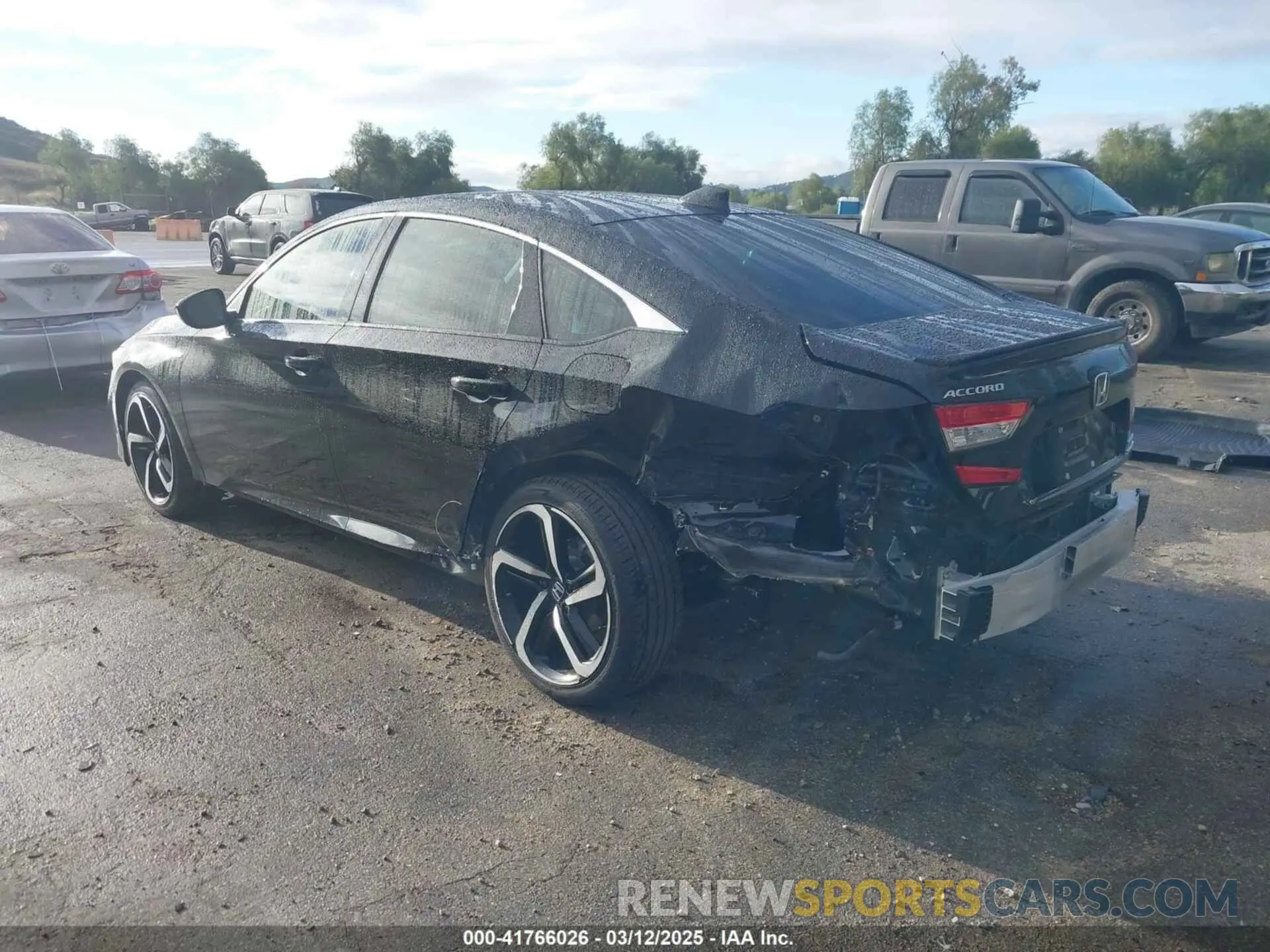3 fotografías del automóvil dañado 1HGCV3F20NA034984 HONDA ACCORD 2022