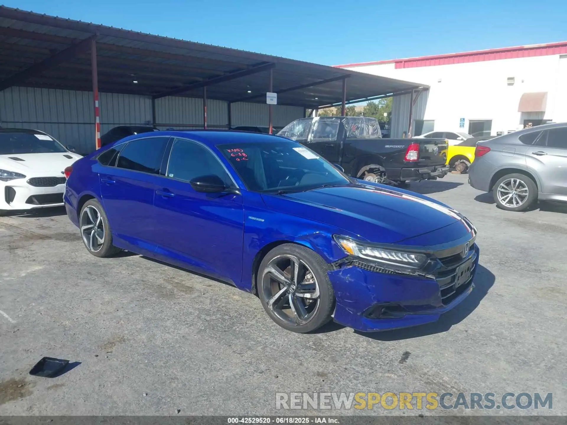1 fotografías del automóvil dañado 1HGCV3F20NA039022 HONDA ACCORD 2022