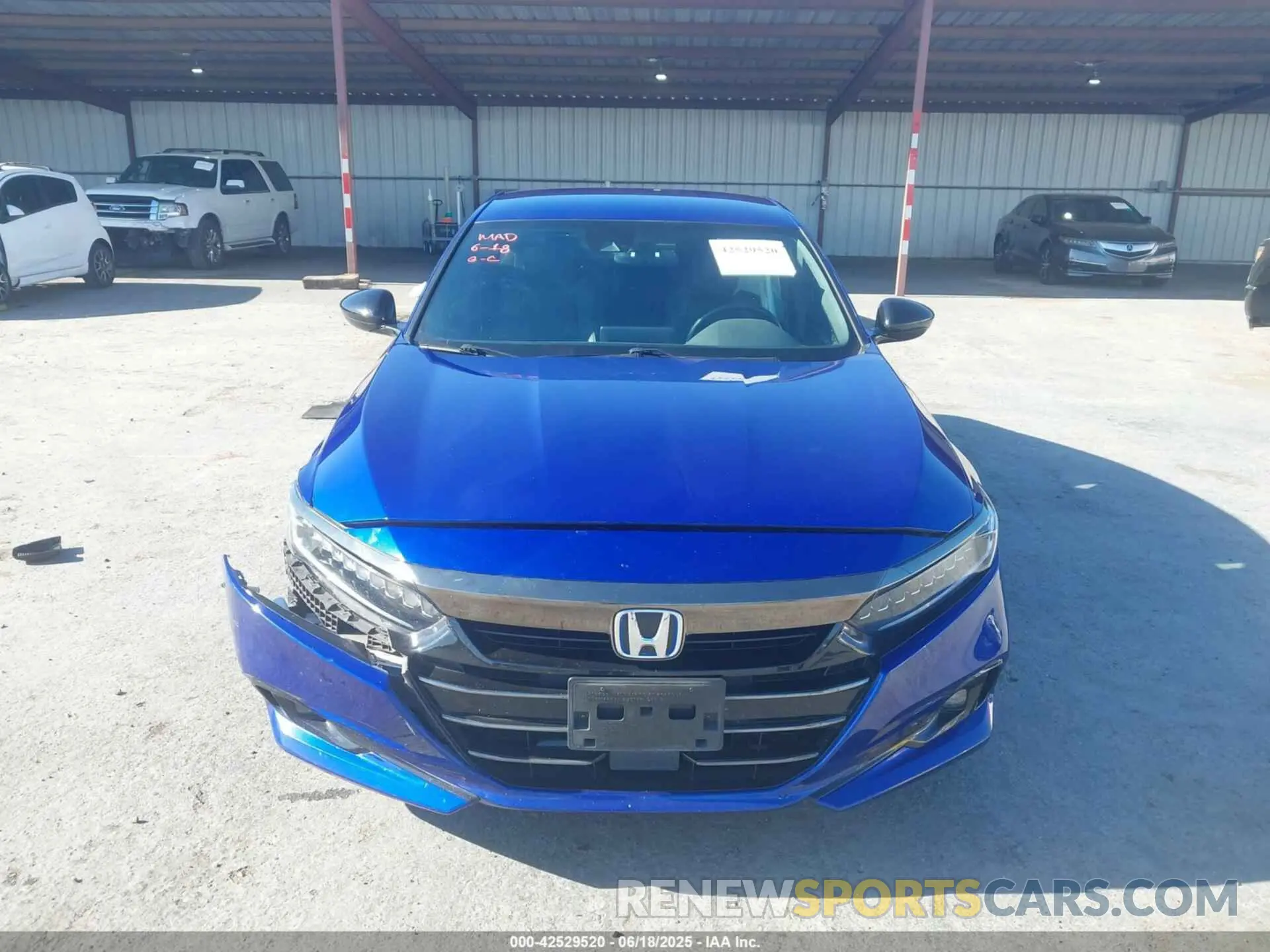 12 fotografías del automóvil dañado 1HGCV3F20NA039022 HONDA ACCORD 2022