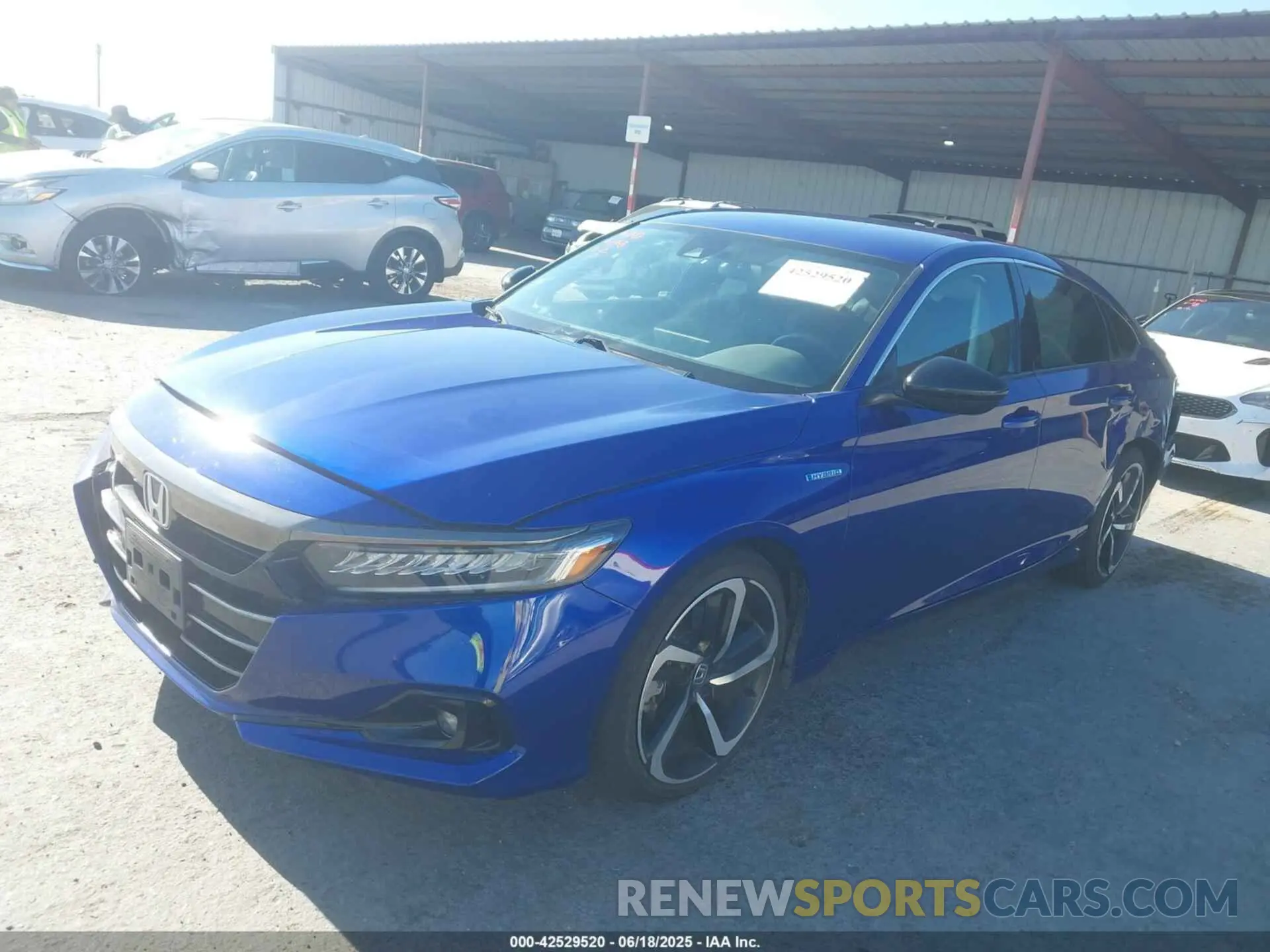 2 fotografías del automóvil dañado 1HGCV3F20NA039022 HONDA ACCORD 2022