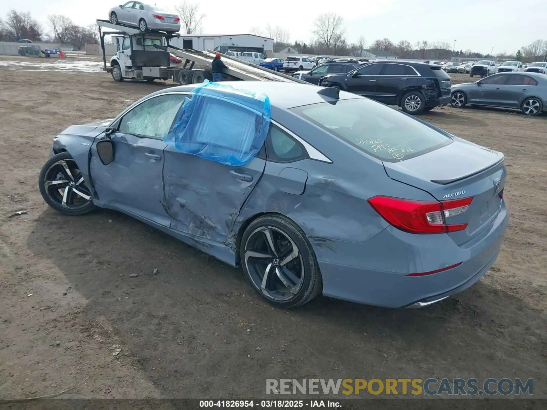3 fotografías del automóvil dañado 1HGCV3F20NA045919 HONDA ACCORD 2022