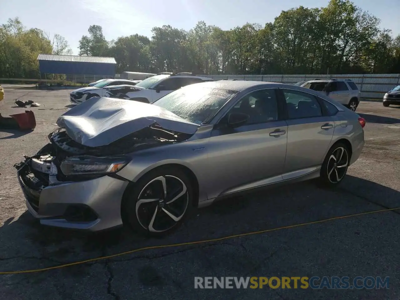 1 fotografías del automóvil dañado 1HGCV3F21NA014596 HONDA ACCORD 2022