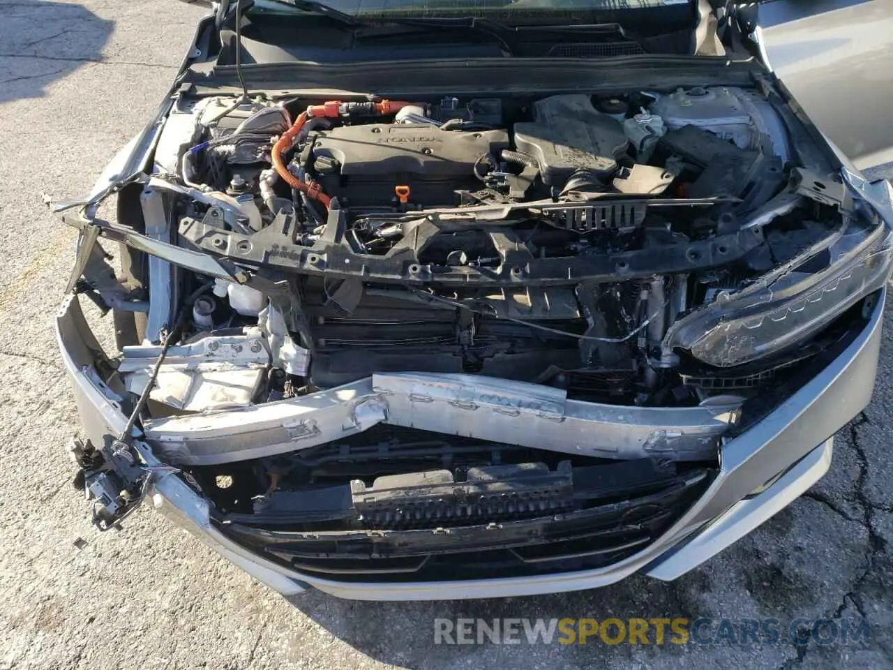11 fotografías del automóvil dañado 1HGCV3F21NA014596 HONDA ACCORD 2022